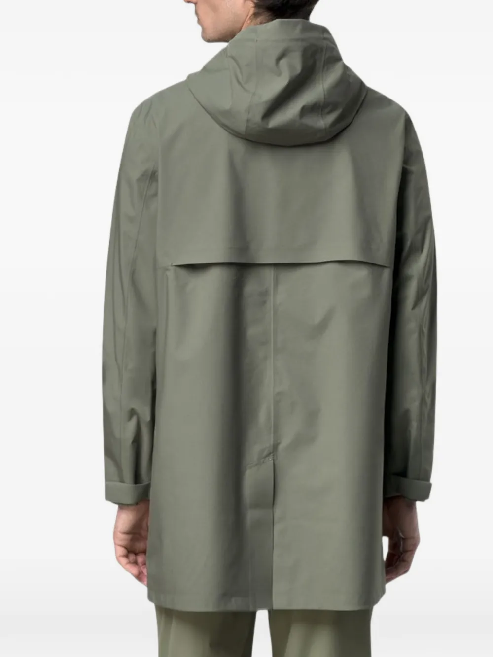  K-way Tommy Hooded Coat - Green 
