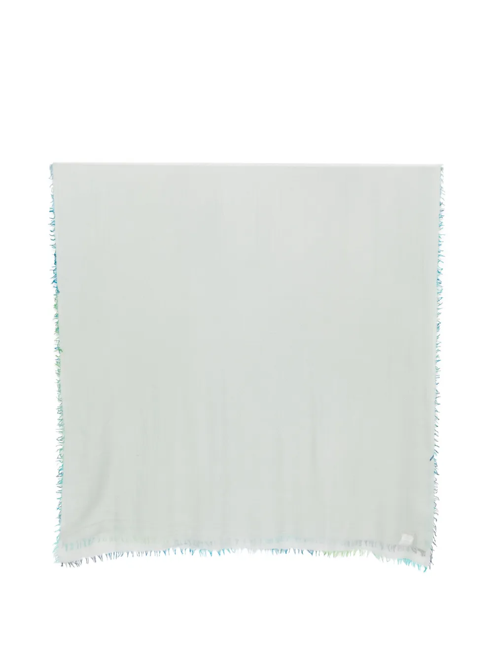 Faliero Sarti Rocky fringed scarf - Blu