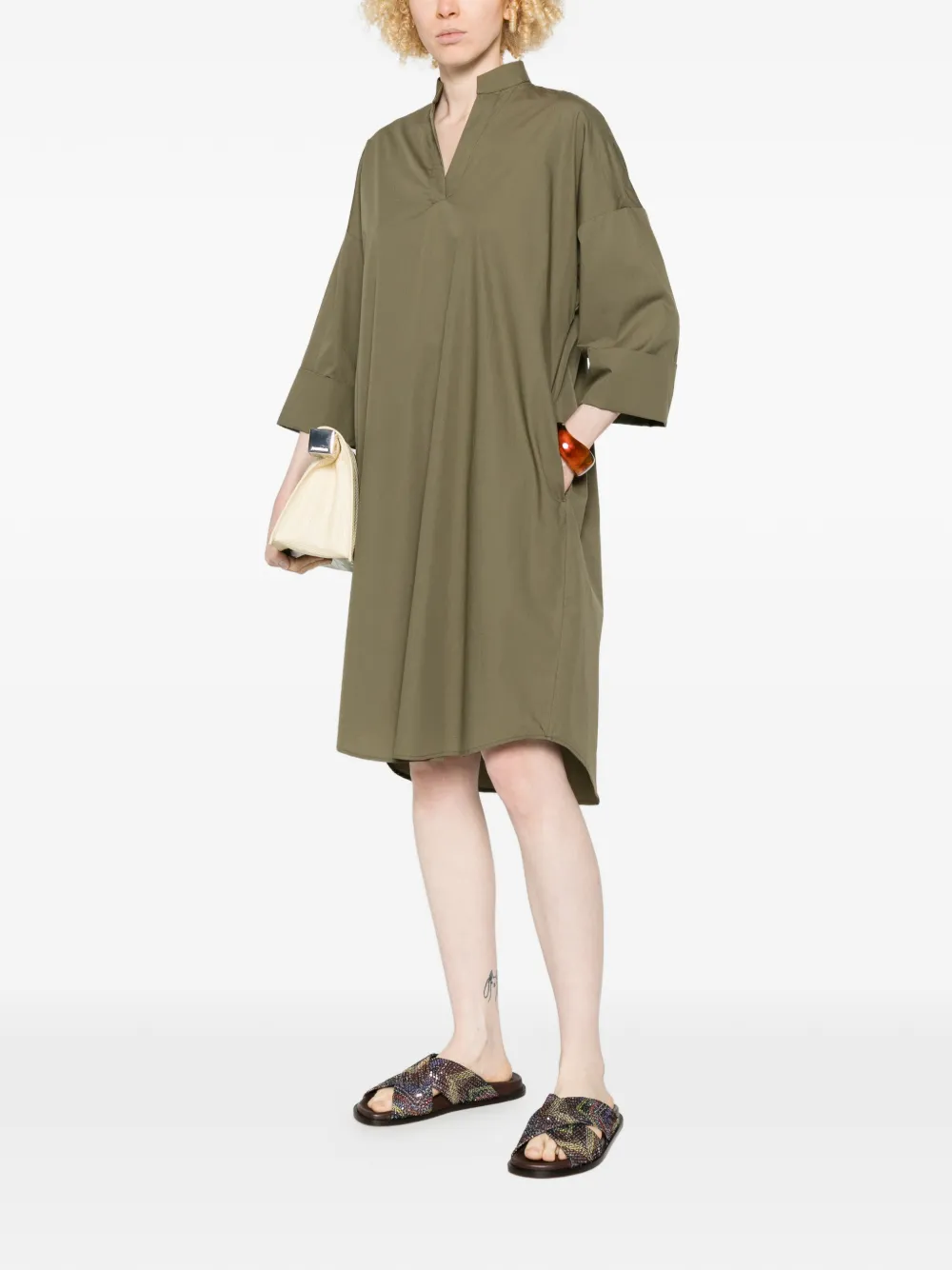  Robert Friedman Martal Mini Dress - Green 