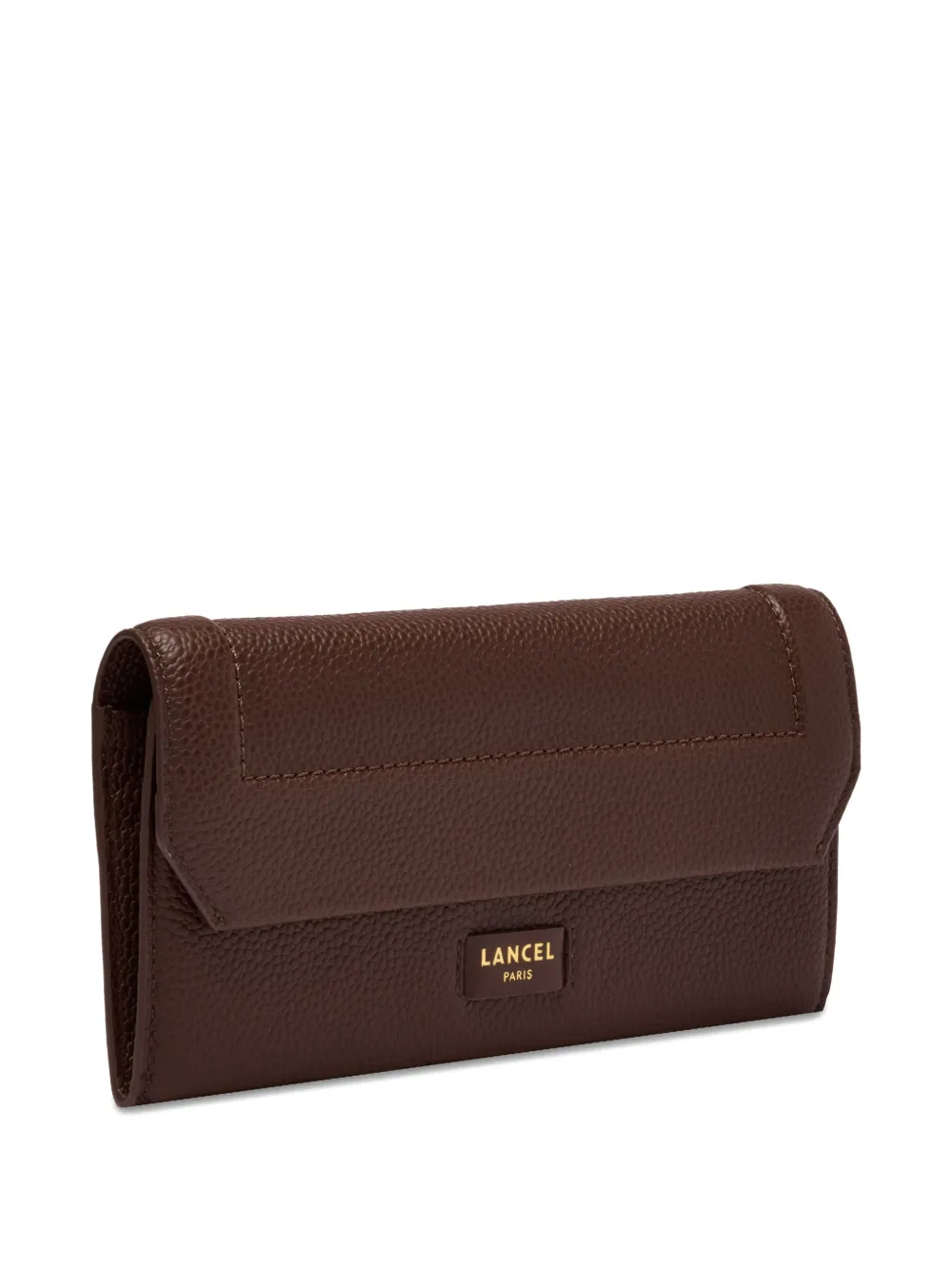 Lancel Portemonnee met logodetail Bruin