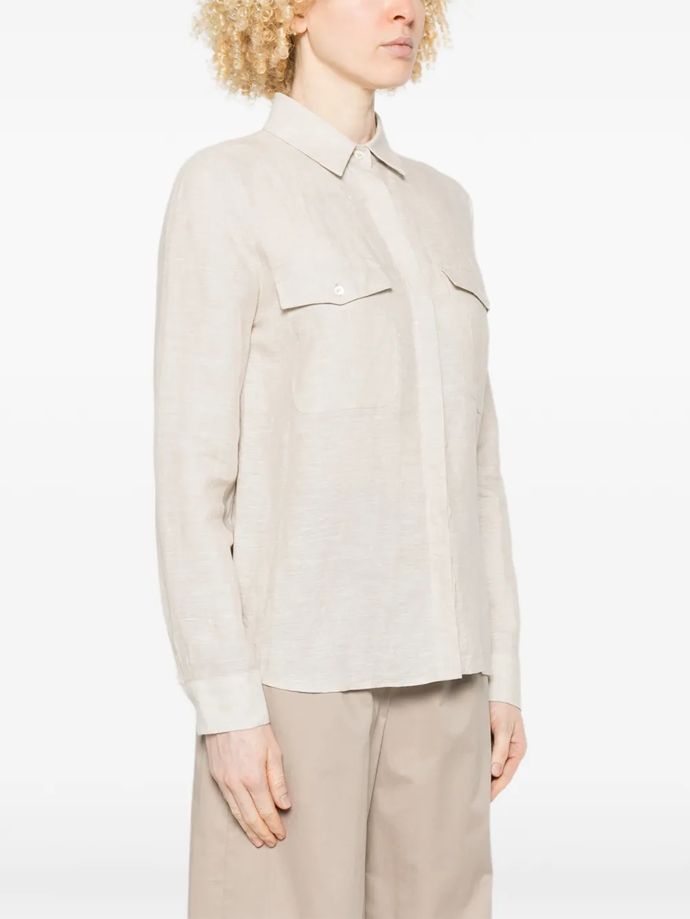  Robert Friedman Chest-pocket Shirt - Neutrals 