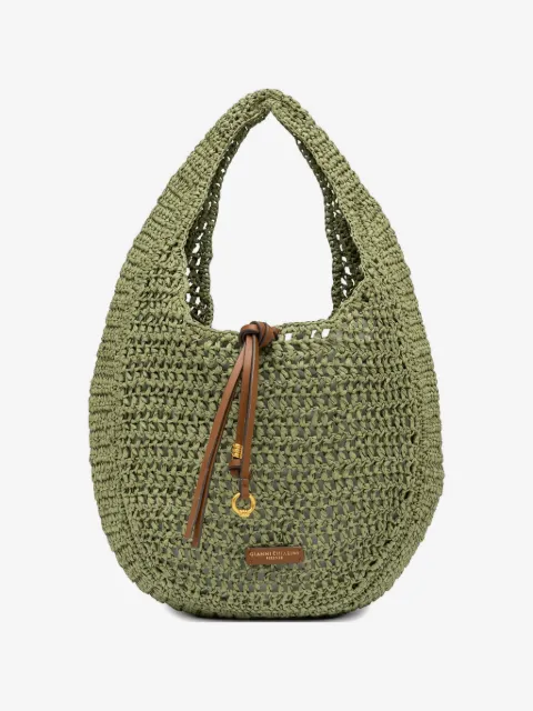 GIANNI CHIARINI Nefeli woven shoulder bag