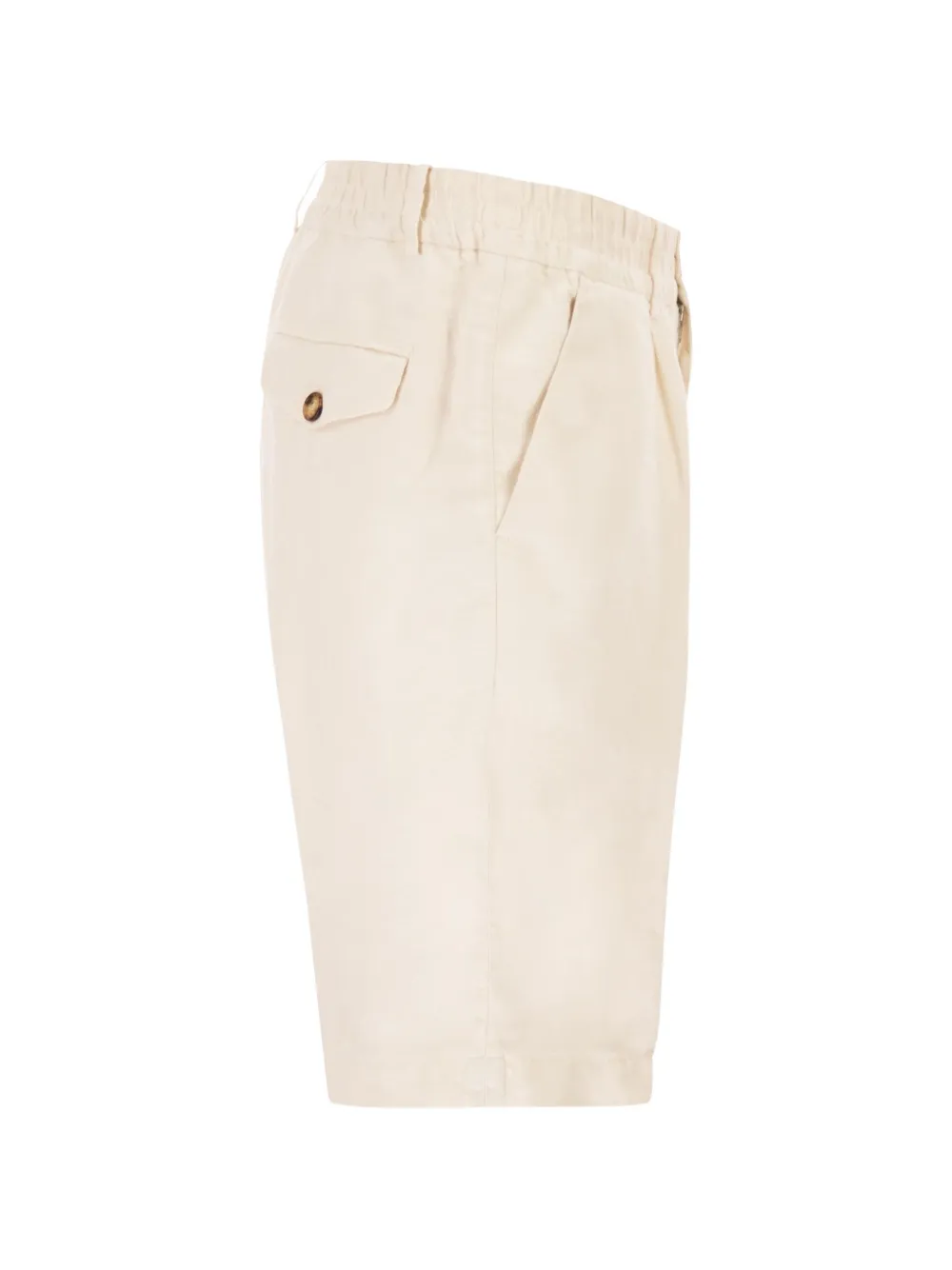 Brunello Cucinelli Shorts met elastische taille Wit