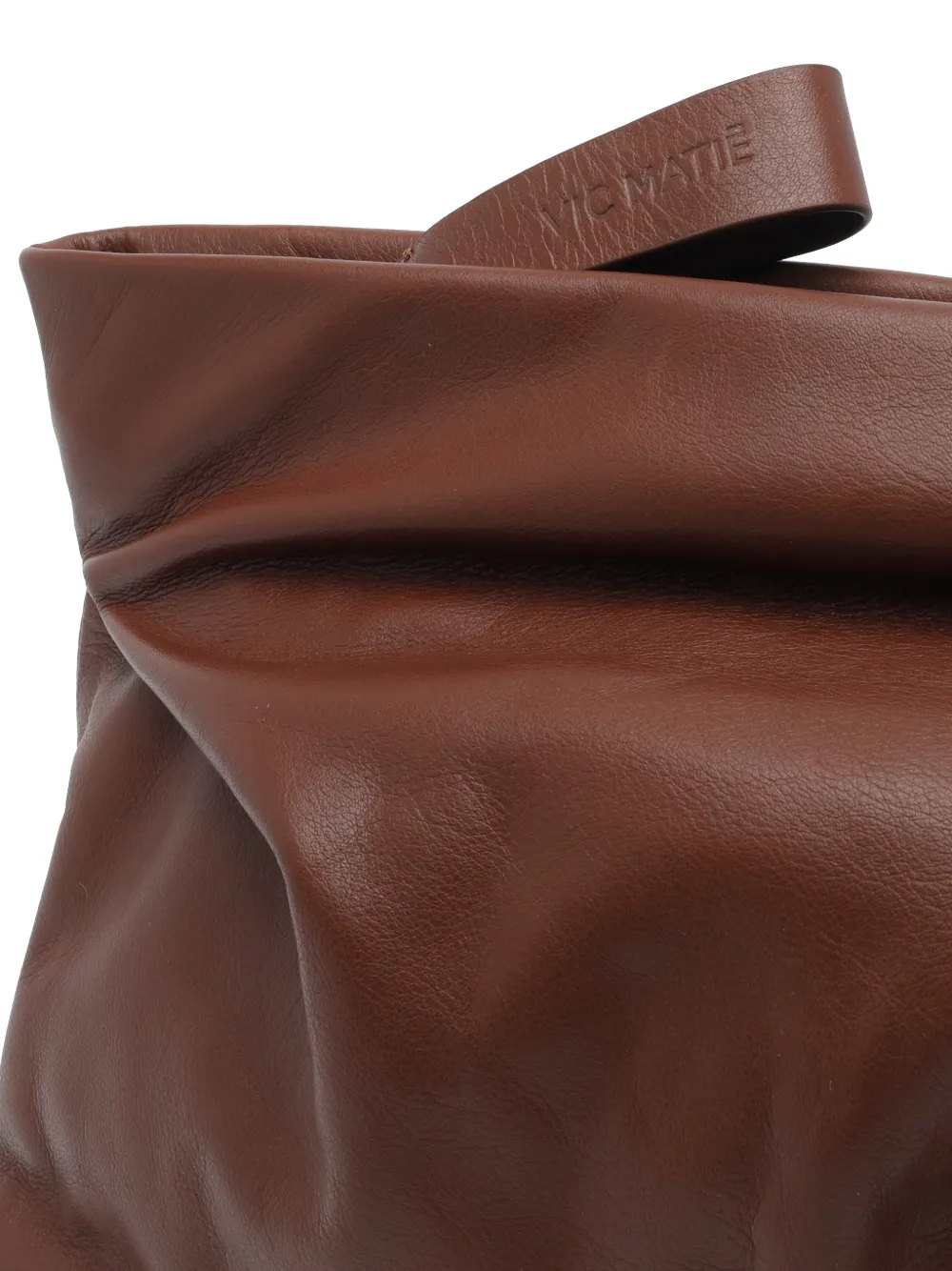 Travel Zip Leather Shoulder Bag