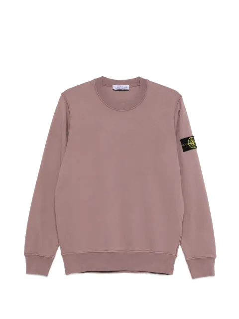 Stone Island logo-patch sweatshirt