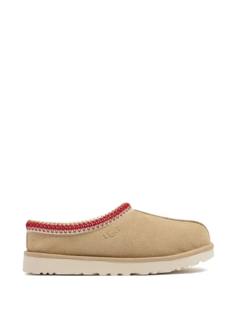 UGG contrast-trim mules