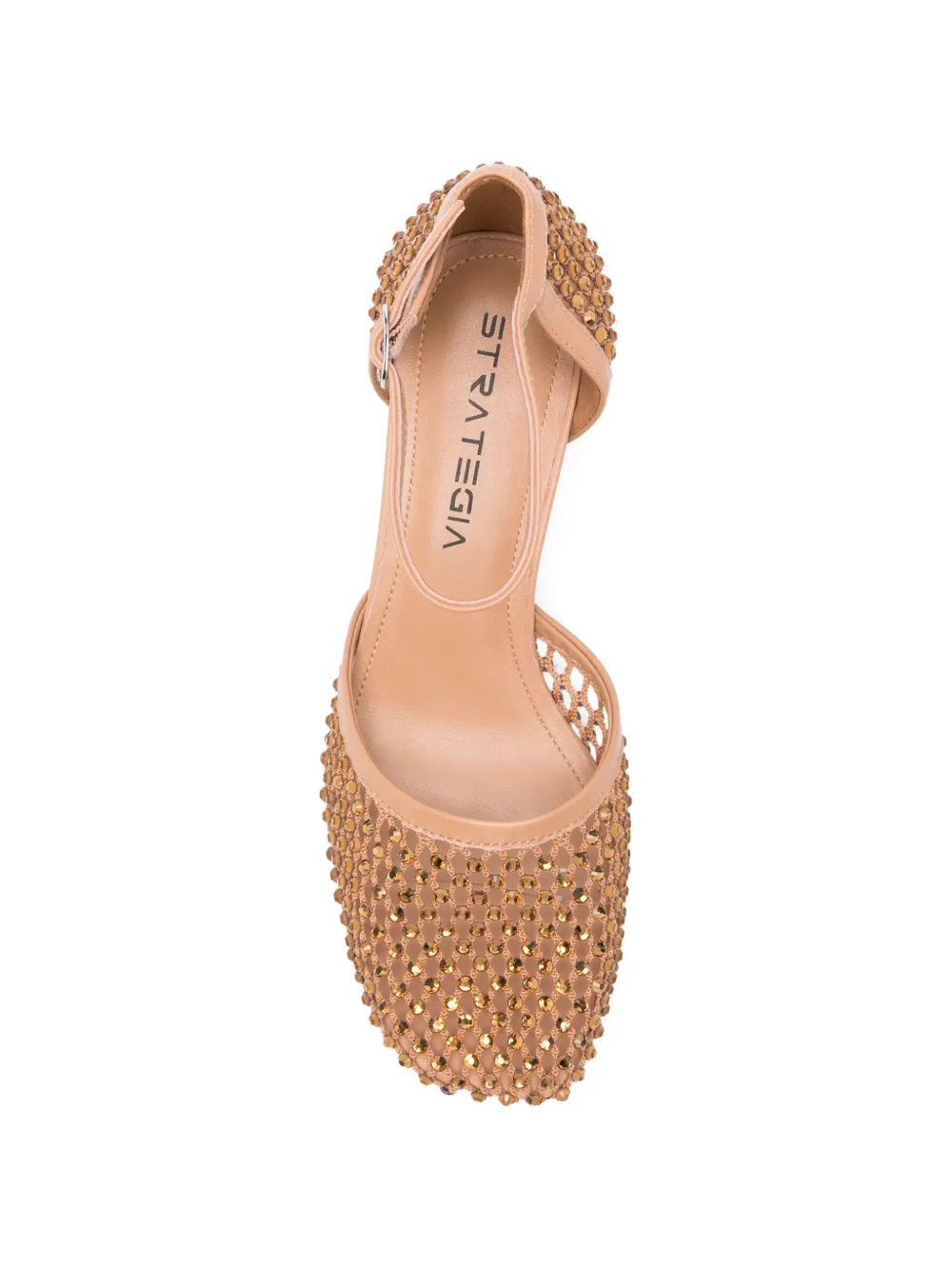 strategia shoes Pumps verfraaid met stras Beige