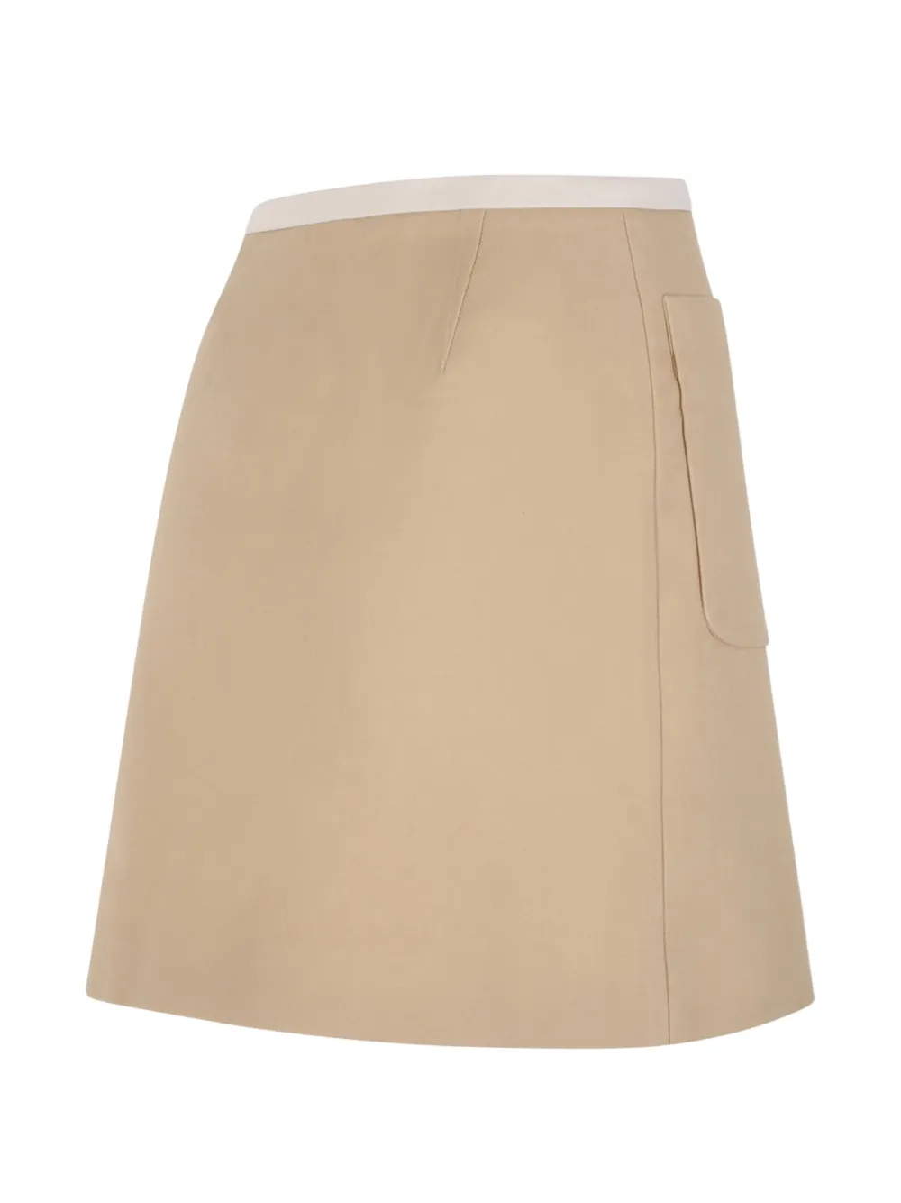  Maison Kitsuné Pocket Skirt - Neutrals 