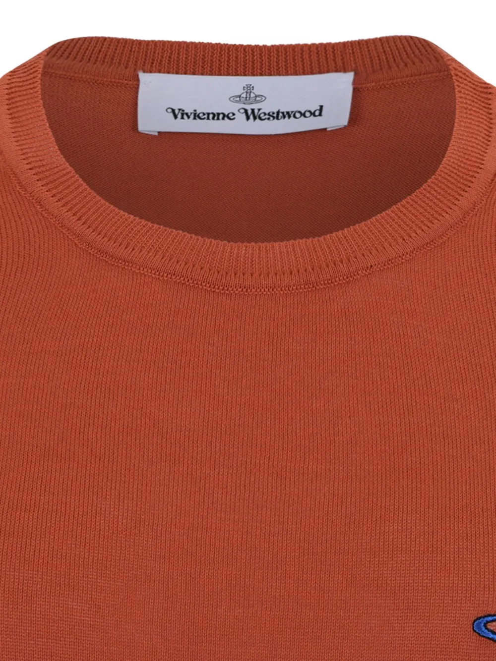 Vivienne Westwood Orb T-shirt met ronde hals Oranje