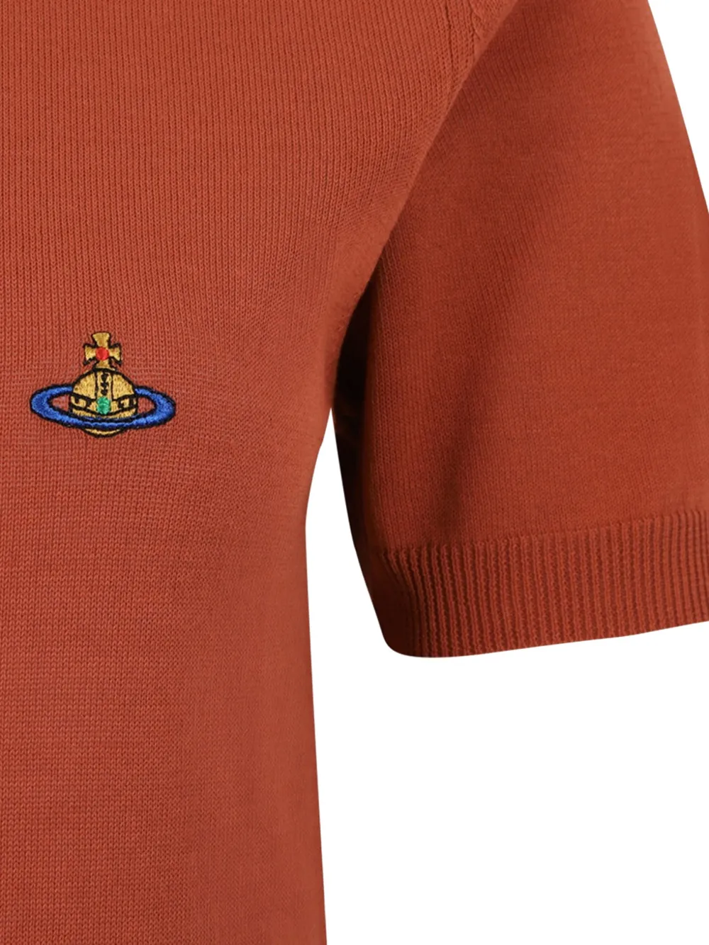 Vivienne Westwood Orb T-shirt met ronde hals Oranje