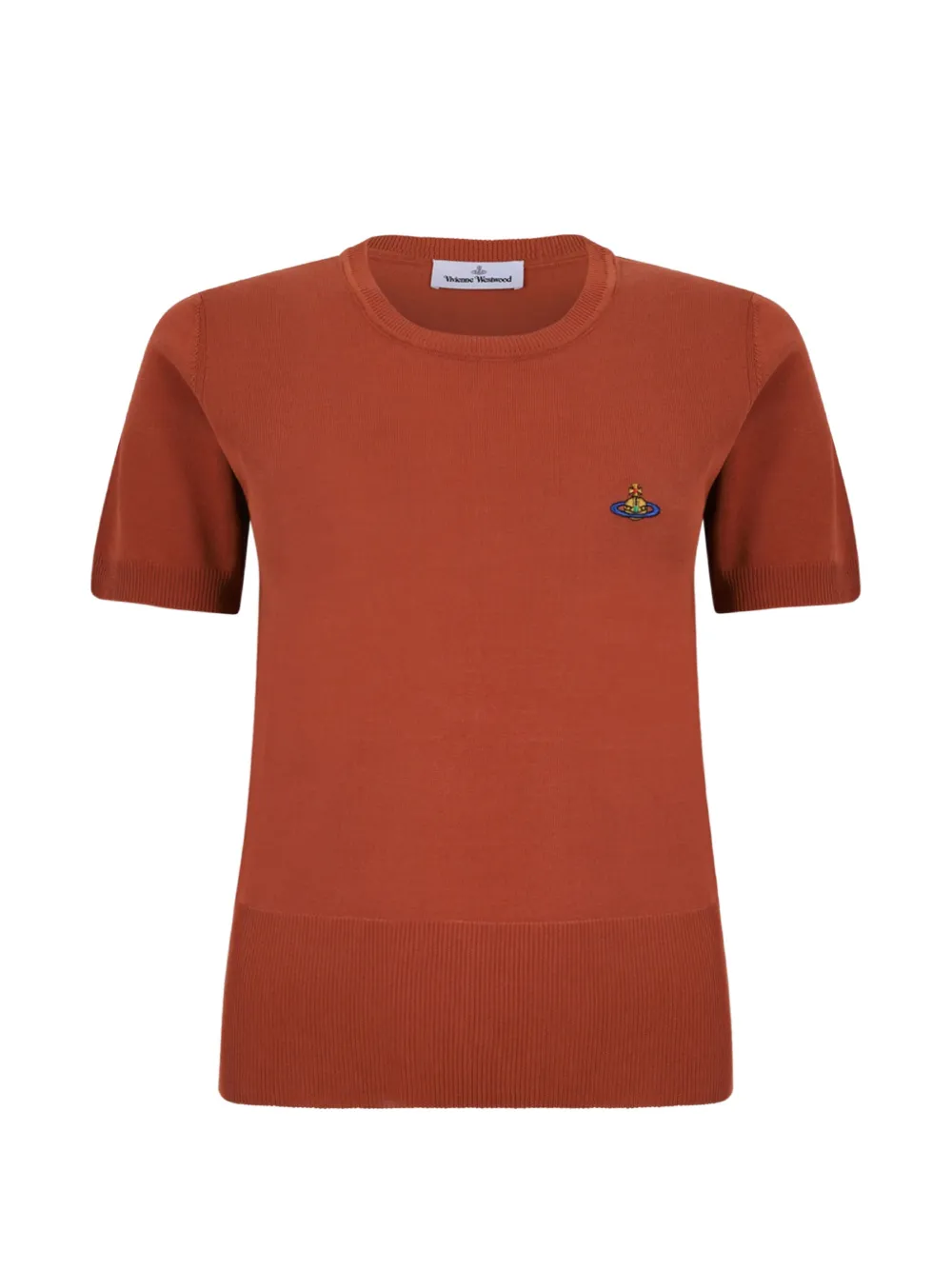 Vivienne Westwood orb crew-neck T-shirt - Arancione