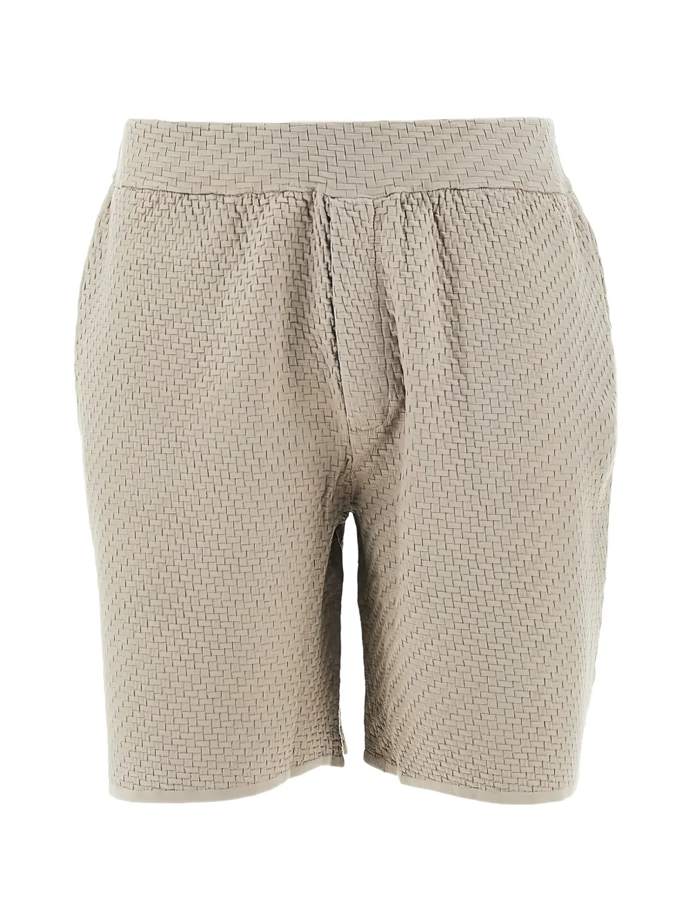 Emporio Armani woven bermuda shorts - Neutrals