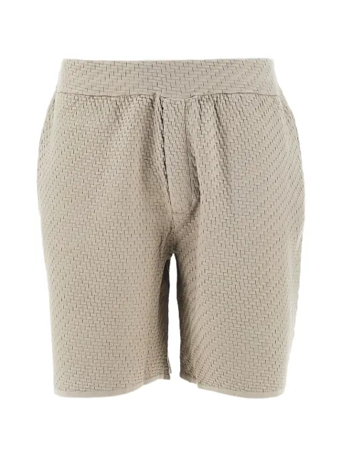 Emporio Armani woven bermuda shorts
