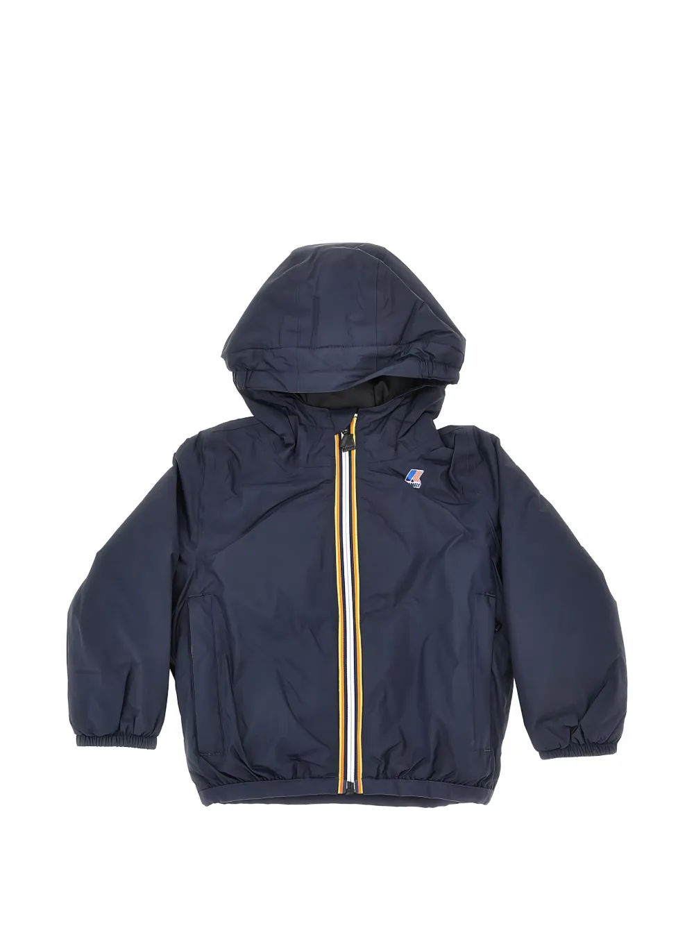 K-Way zip-up hooded jacket - Blu