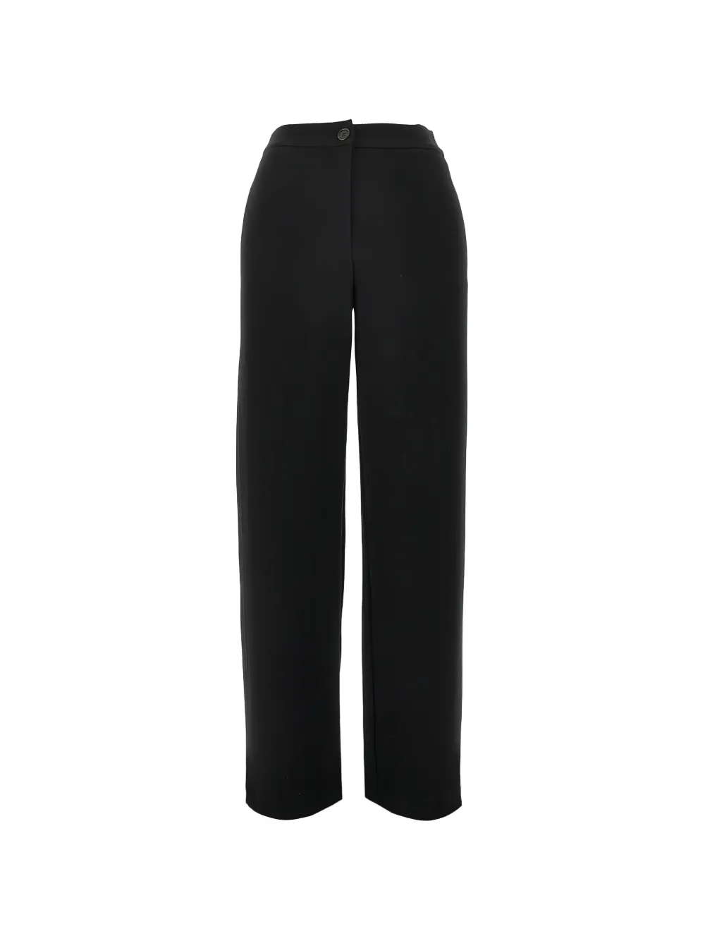 Emporio Armani button-detail trousers - Nero