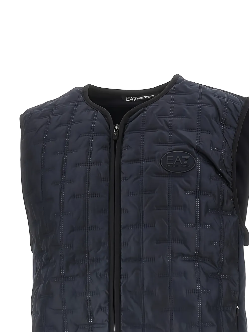Ea7 Emporio Armani Gewatteerde bodywarmer Blauw