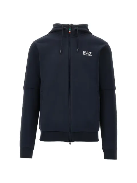 Ea7 Emporio Armani hoodie con cierre