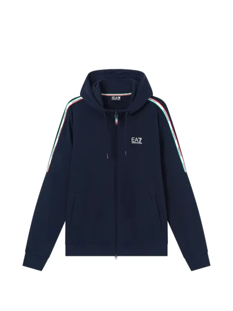 Ea7 Emporio Armani hoodie con cierre