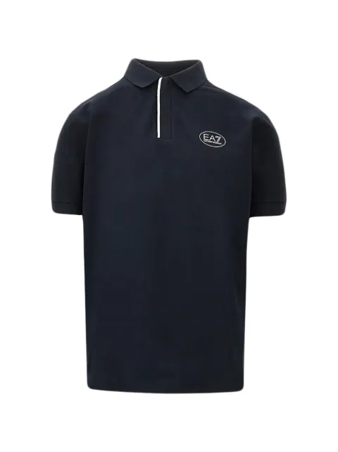Ea7 Emporio Armani logo-detail polo shirt
