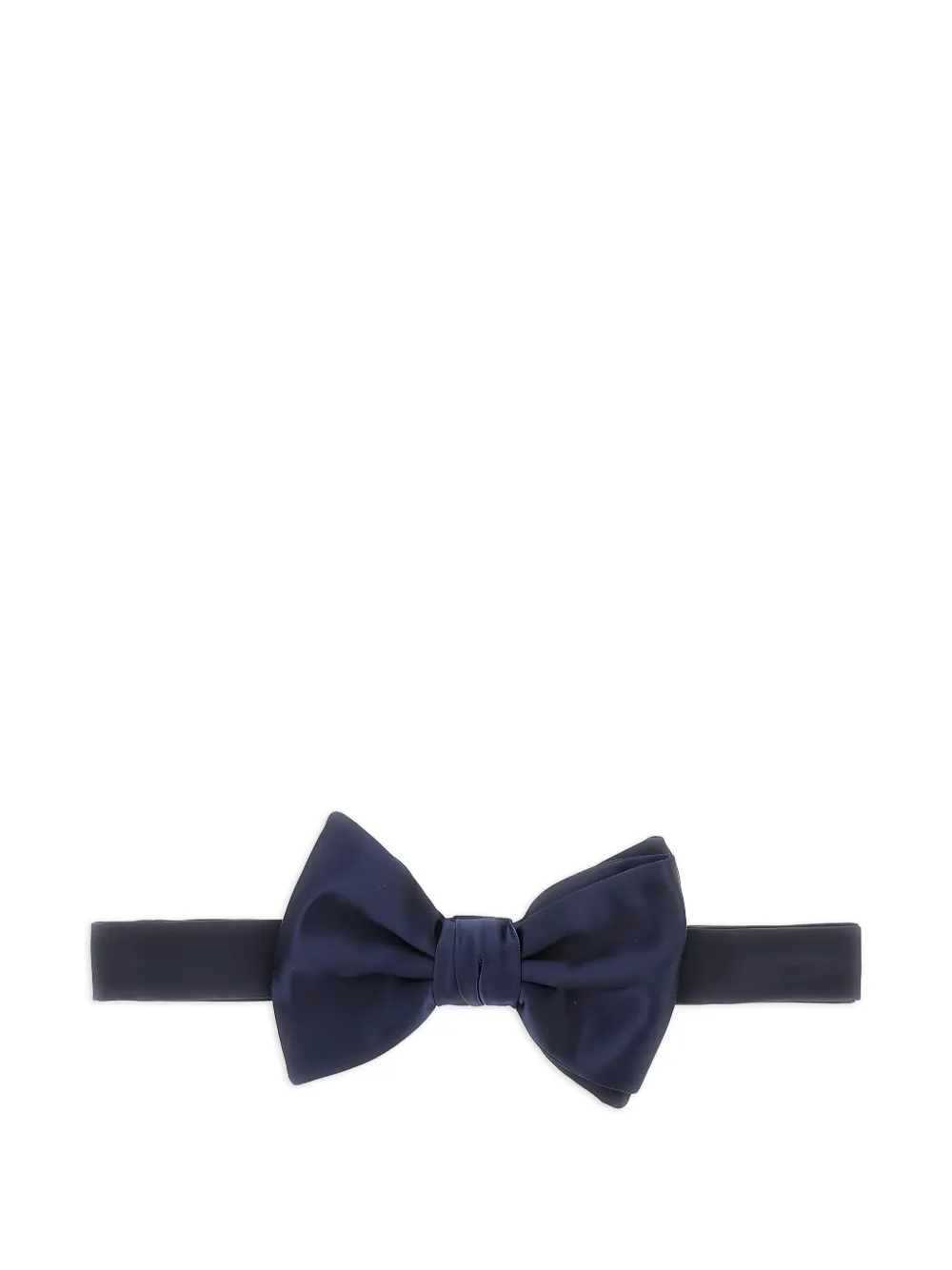 Emporio Armani silk bow tie - Blu