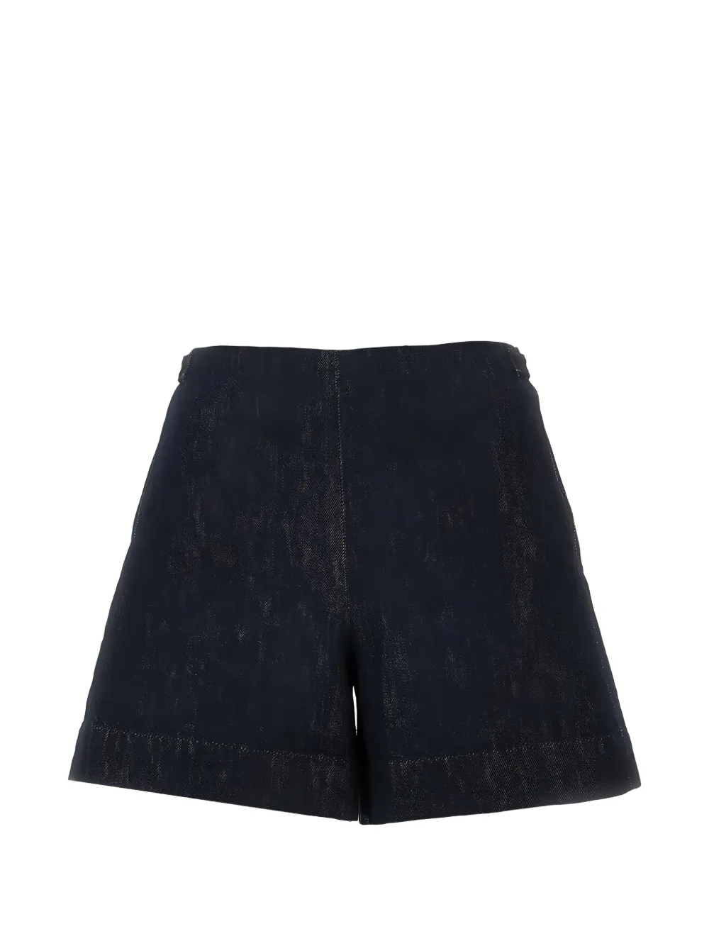 Emporio Armani turn-up hem shorts - Blu