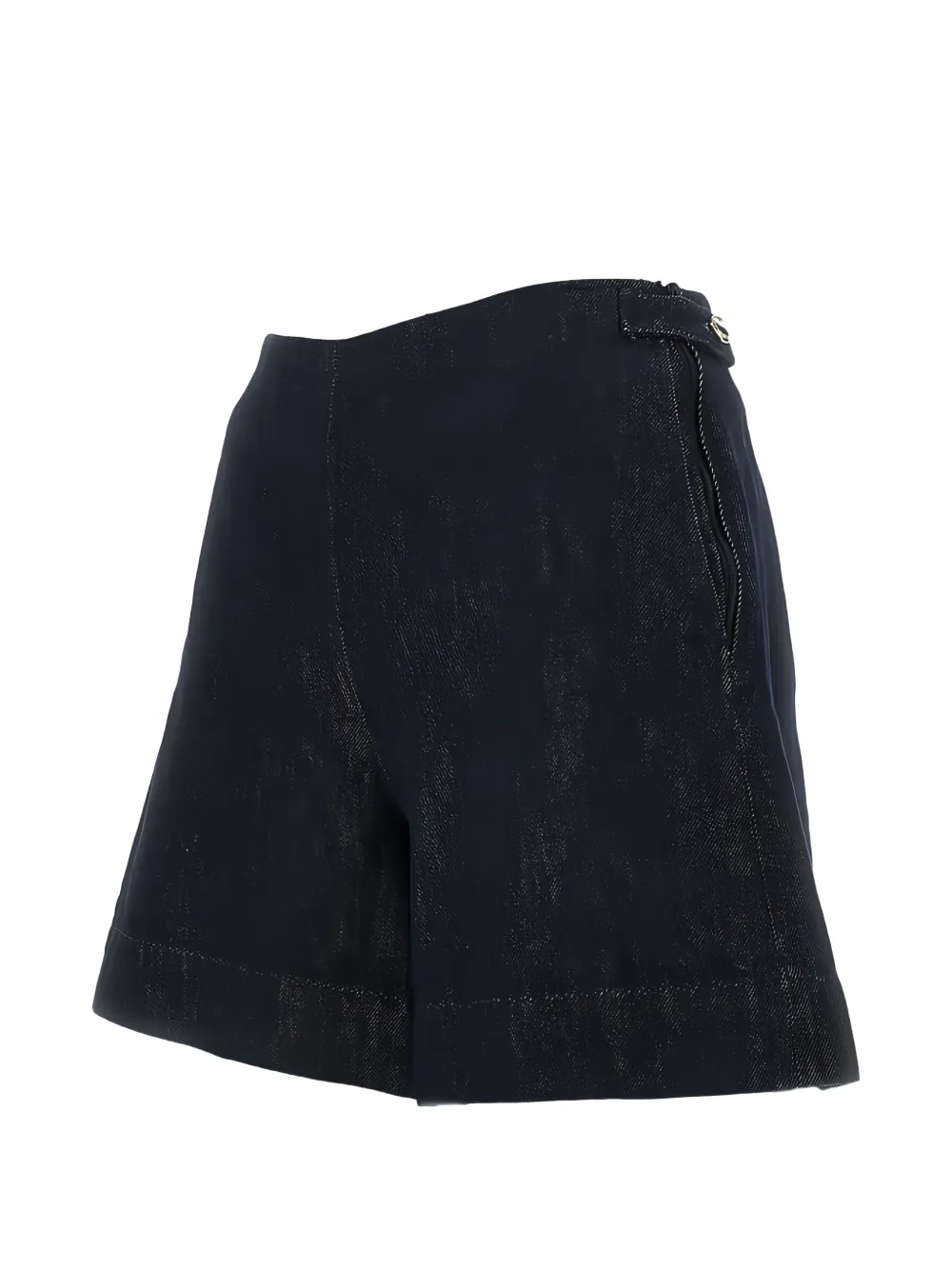 Emporio Armani Shorts met omgeslagen rand Blauw