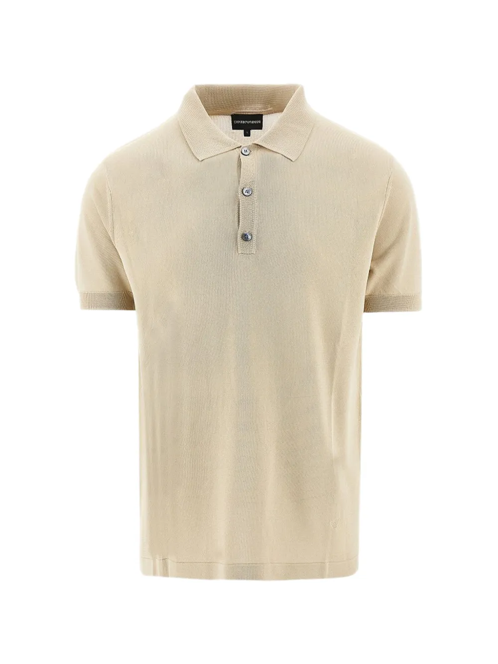 Emporio Armani short-sleeved polo shirt - Toni neutri