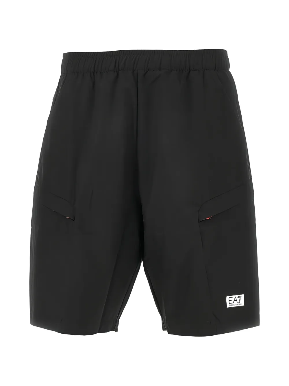 Ea7 Emporio Armani logo-detail shorts - Nero