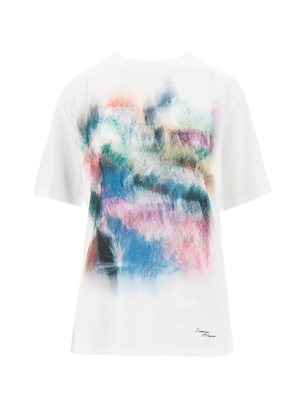 Emporio Armani printed T-shirt - Bianco