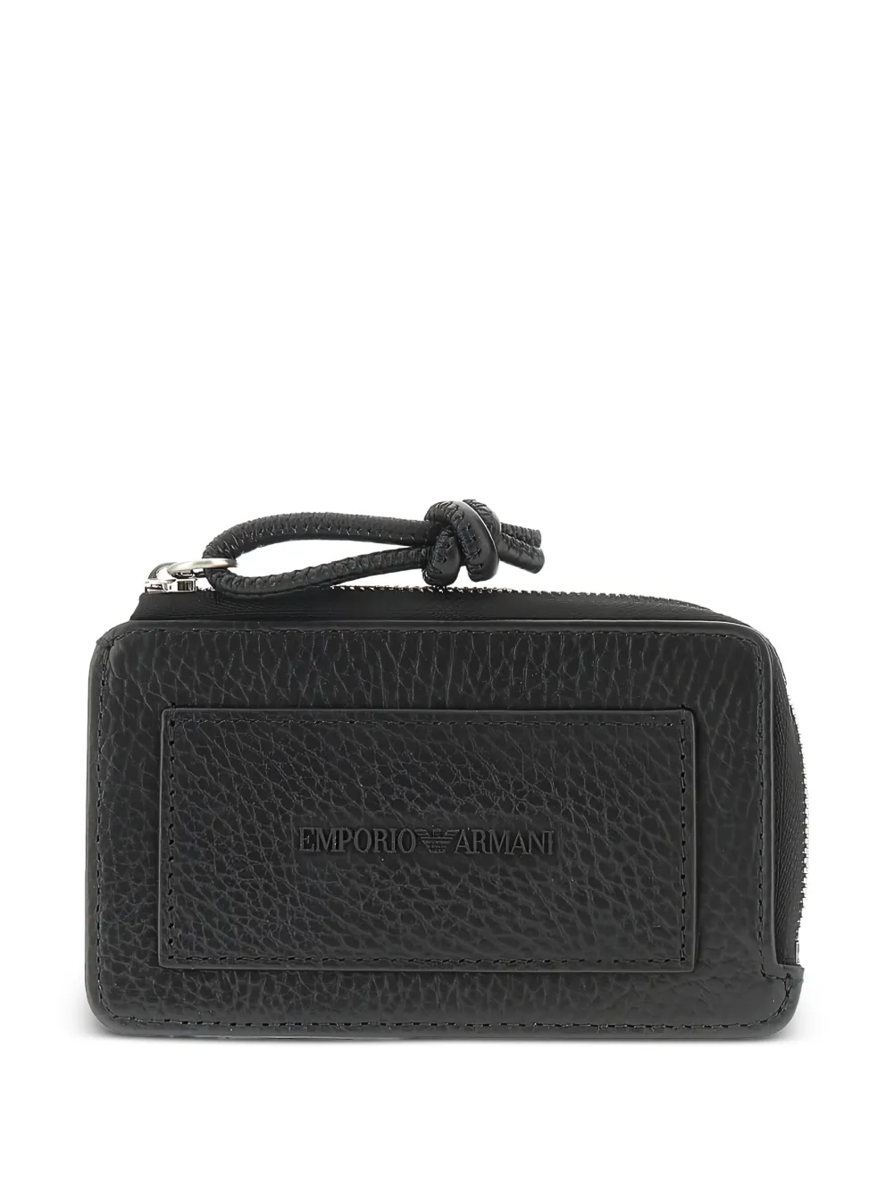 Emporio Armani logo-detail wallet - Nero