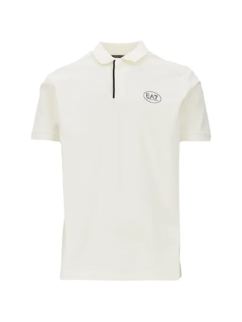 Ea7 Emporio Armani playera tipo polo con logo