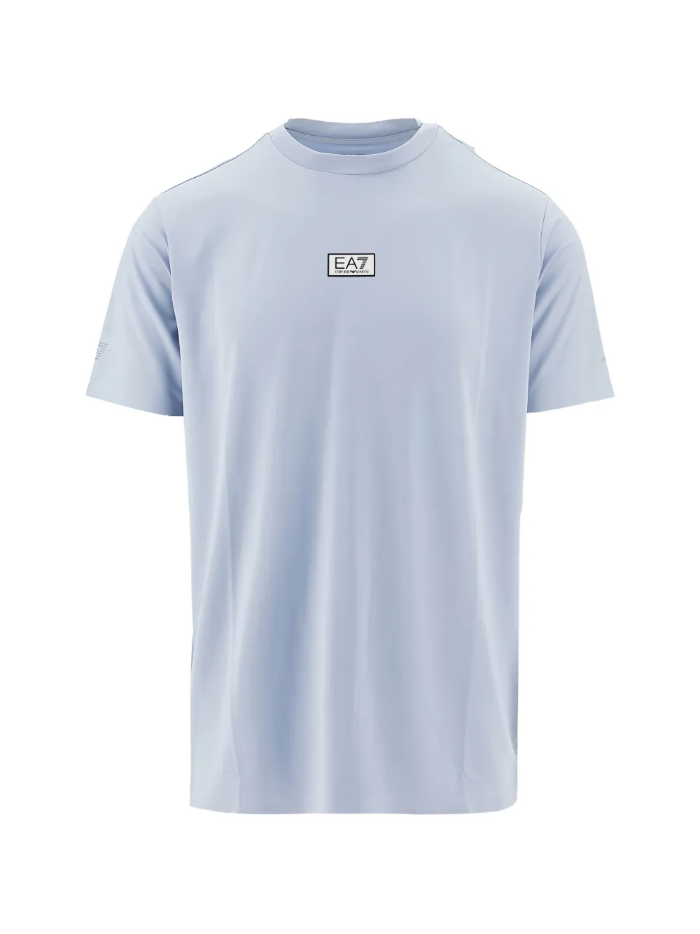Ea7 Emporio Armani logo T-shirt - Blu