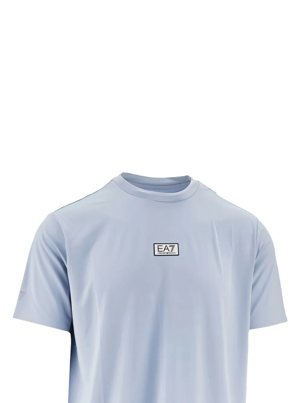 Ea7 Emporio Armani T-shirt met logo Blauw