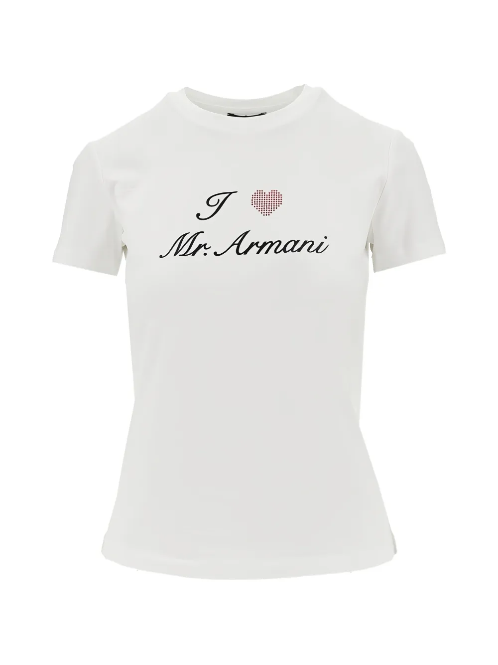 Emporio Armani print T-shirt - Bianco