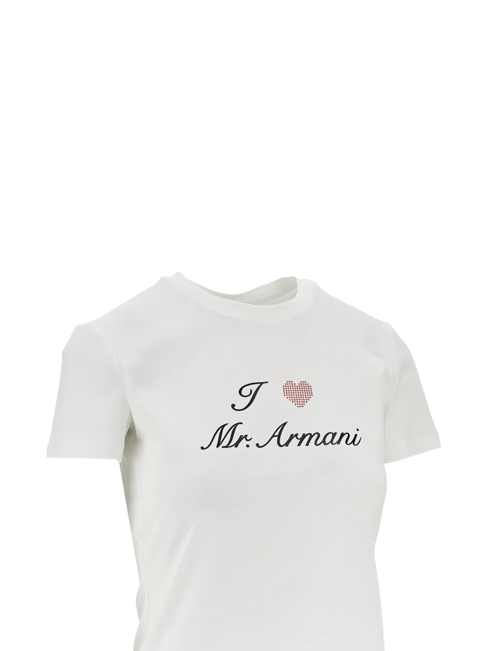 Emporio Armani T-shirt met print Wit