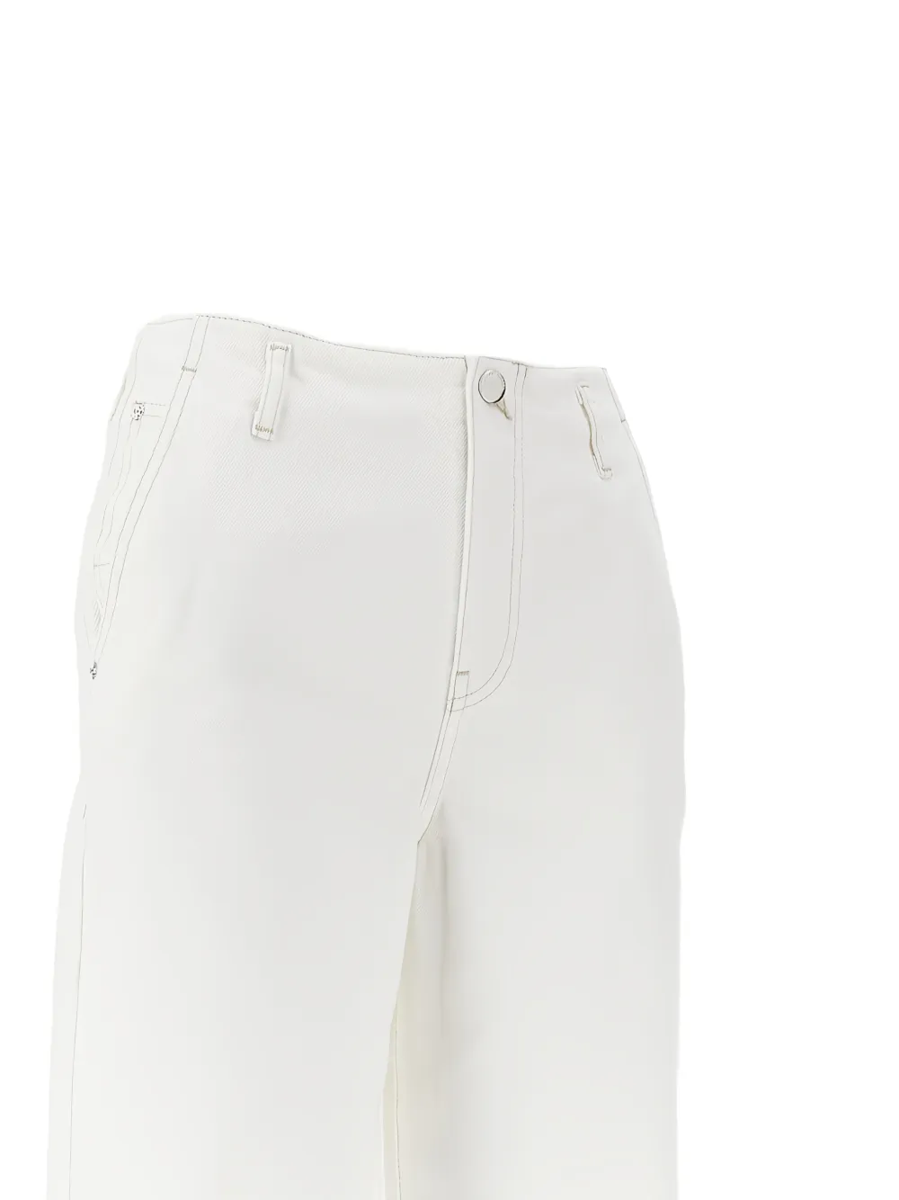 cotton button trousers