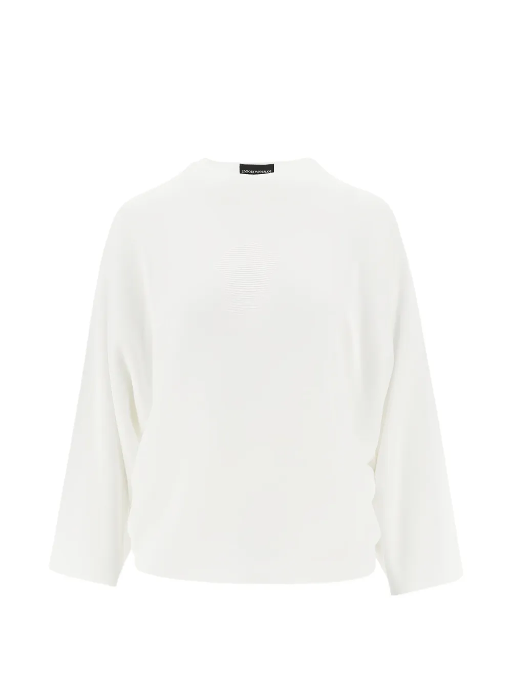 Emporio Armani Maglia ribbed knit sweater - Bianco