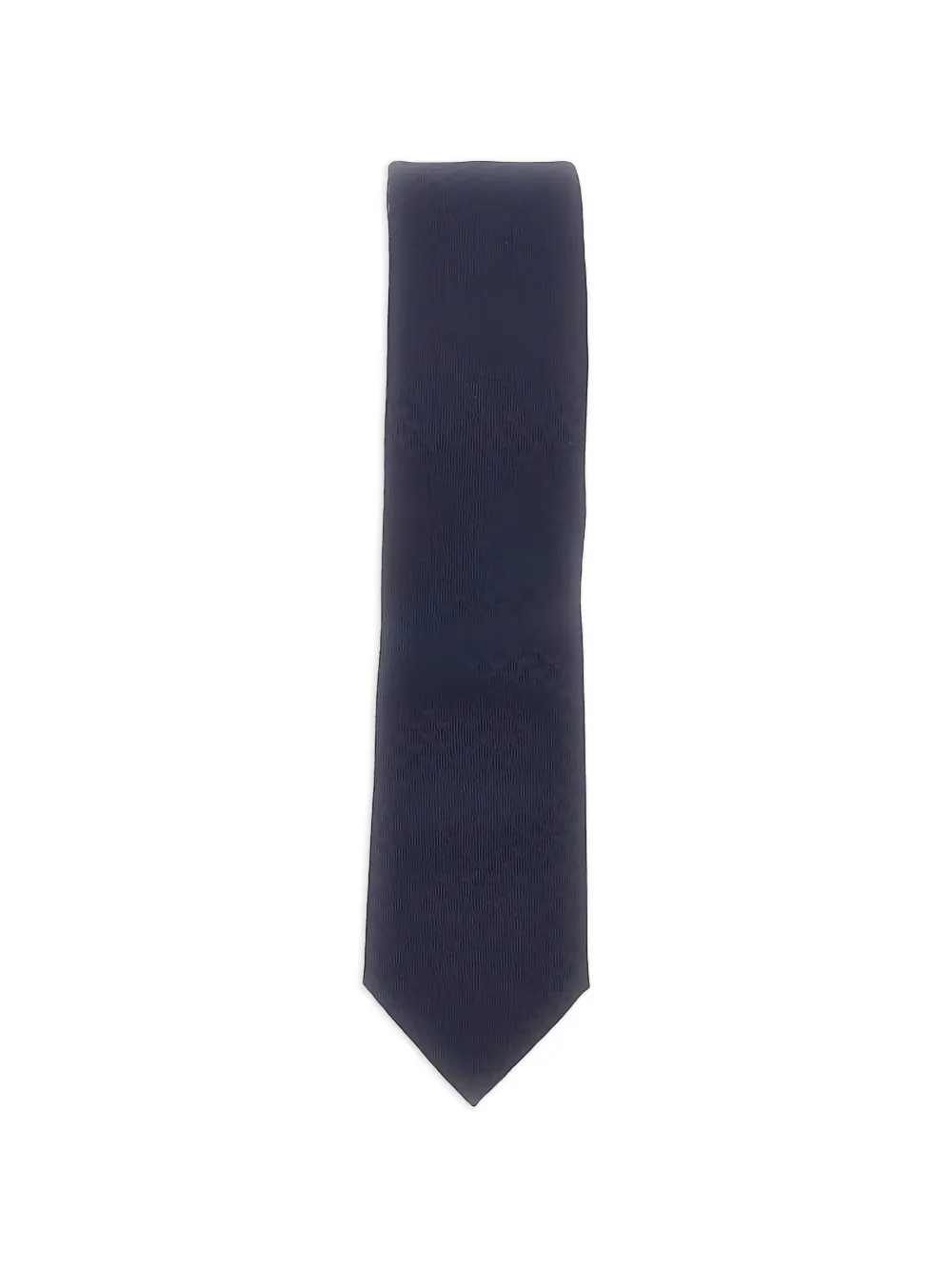 Emporio Armani textured tie - Blu