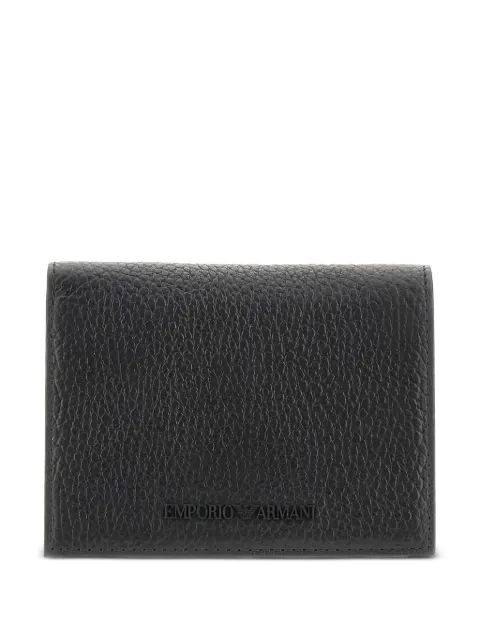 Emporio Armani textured wallet