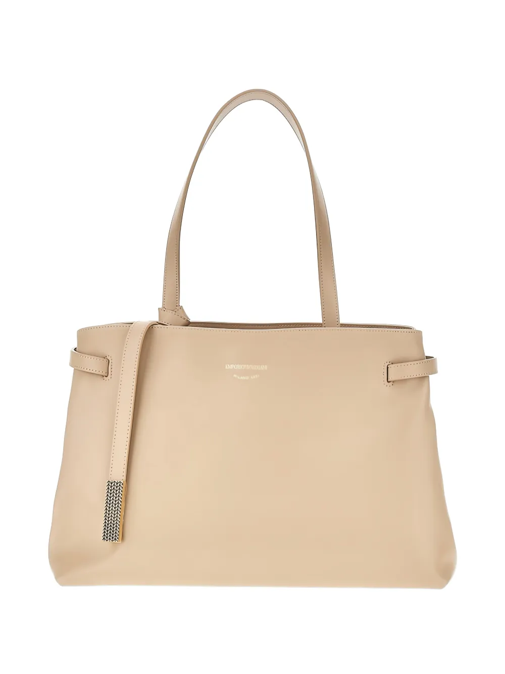 Emporio Armani buckled shoulder bag - Toni neutri