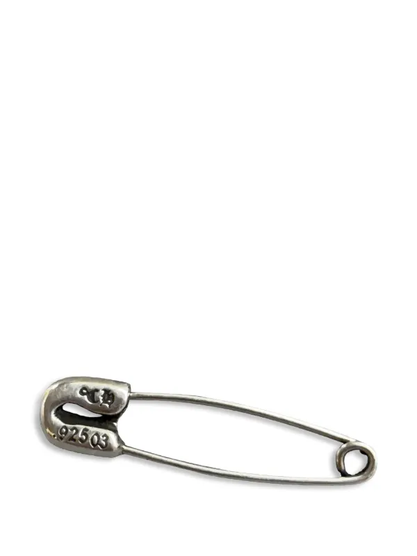 クロムハーツ SAFETY PIN Chrome Hearts Engraved Safety Pin | Silver | FARFETCH CA