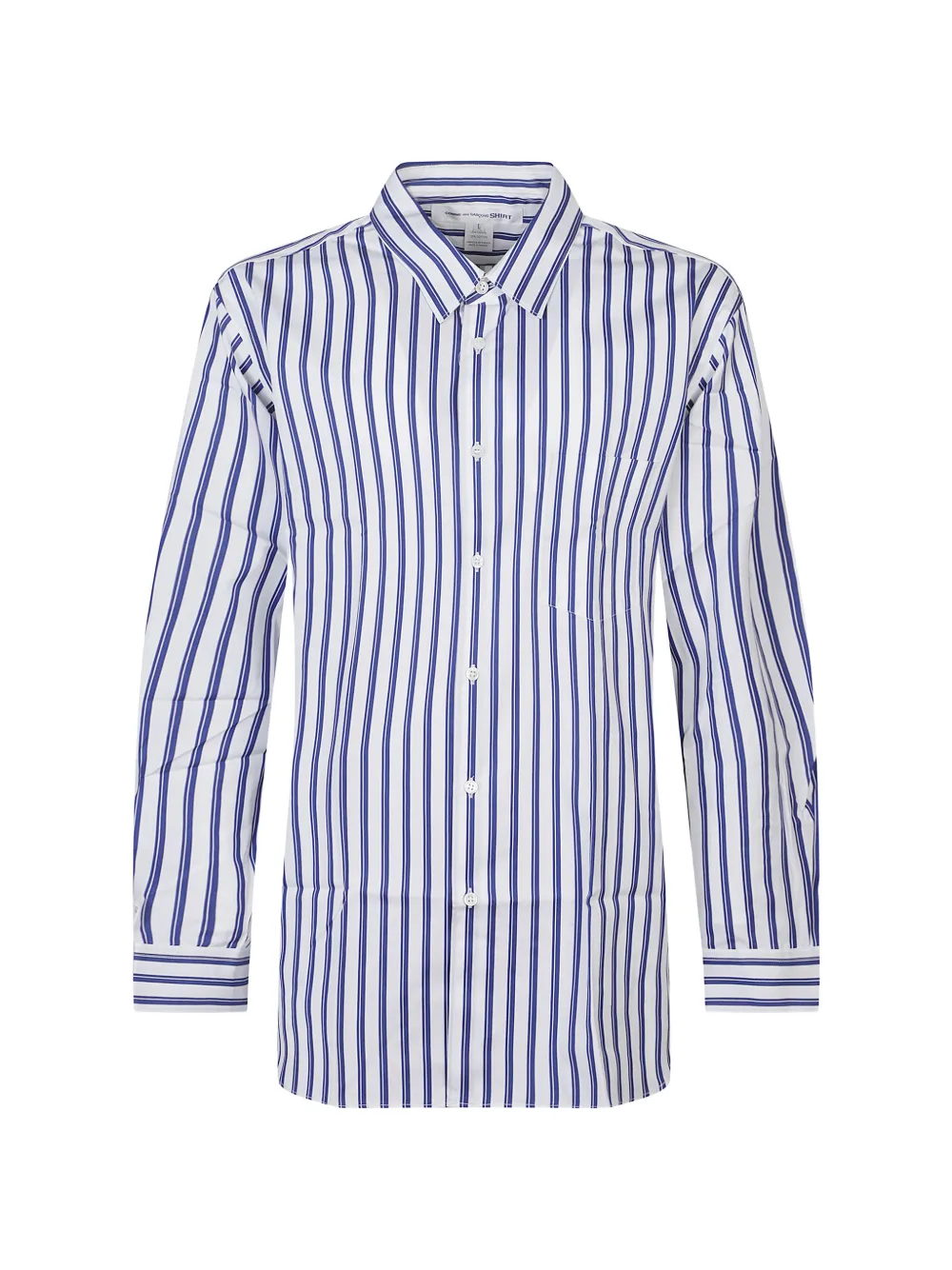 Comme des Garçons Homme striped shirt - Bianco