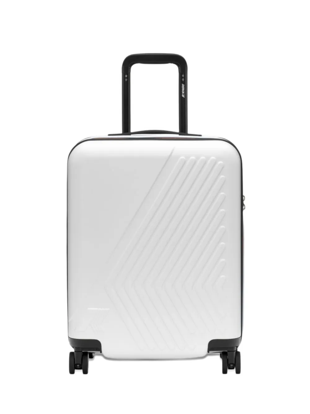 K-way Eudoxie Logo Luggage In White