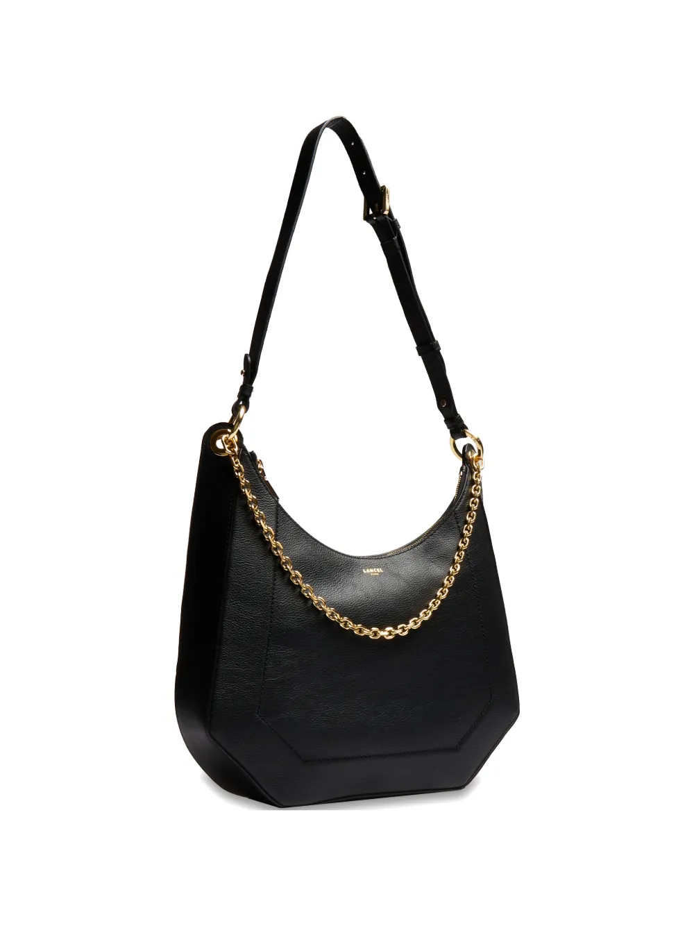 Lancel Croisette chain-strap shoulder bag - Nero