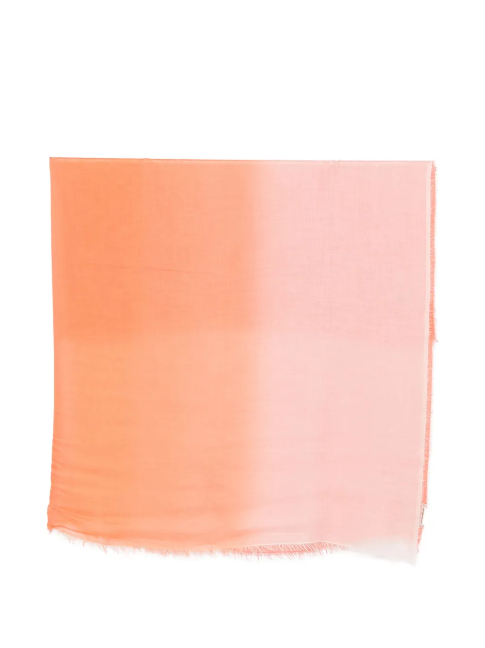 Faliero Sarti Ginny fringed scarf - Arancione