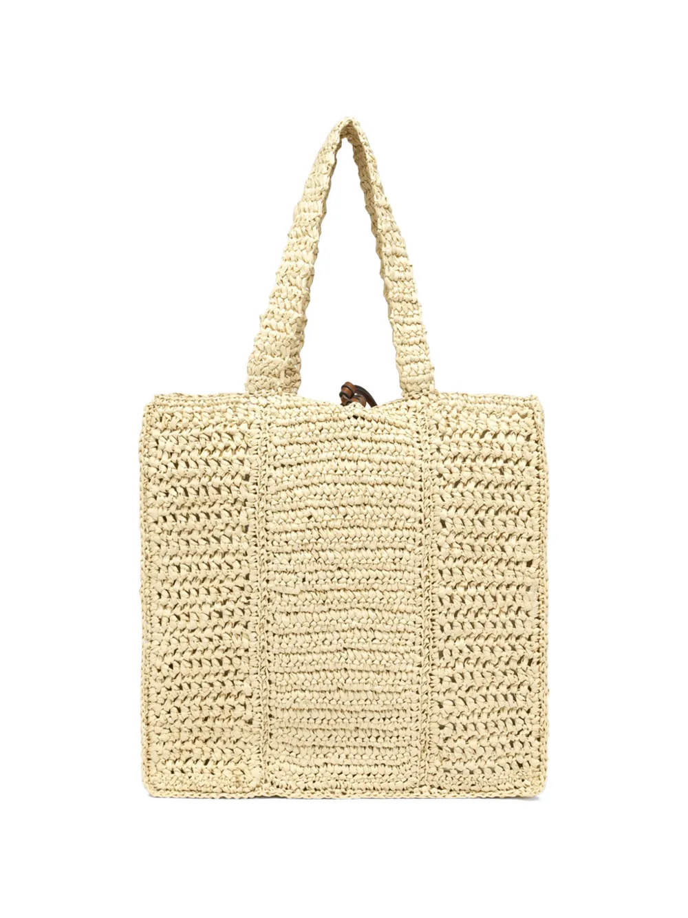 GIANNI CHIARINI Nefeli geweven schoudertas Beige