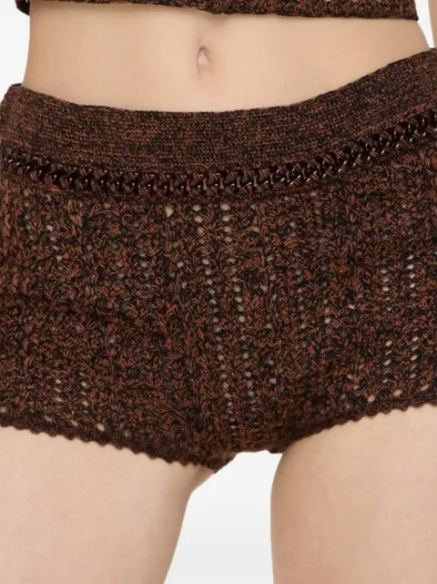 Burberry crochet mouliné cotton shorts