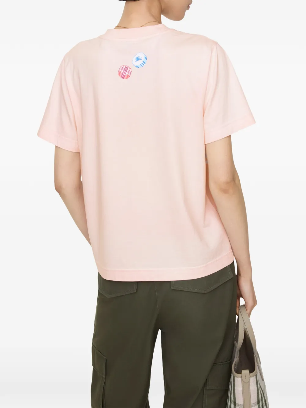 Burberry Candy rock katoenen T-shirt Roze