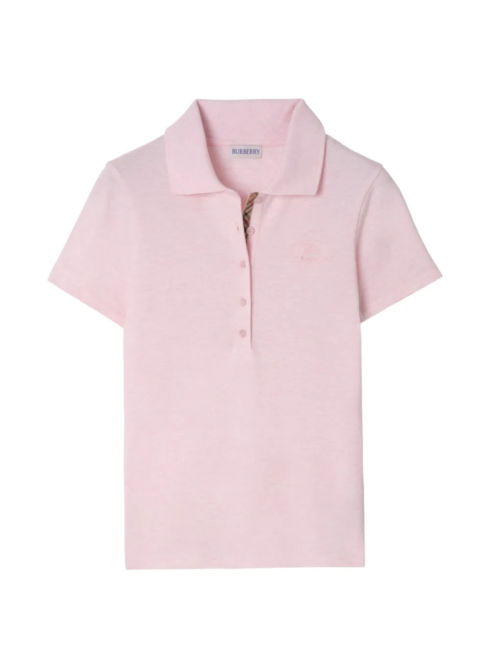 Burberry cotton polo shirt - Pink
