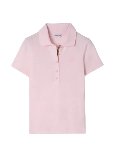 Burberry cotton polo shirt